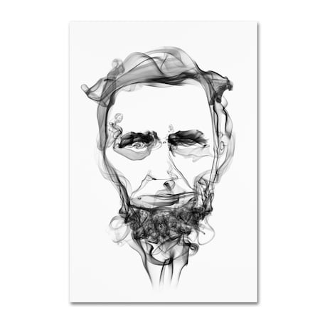 Octavian Mielu 'Abraham Lincoln' Canvas Art,30x47
